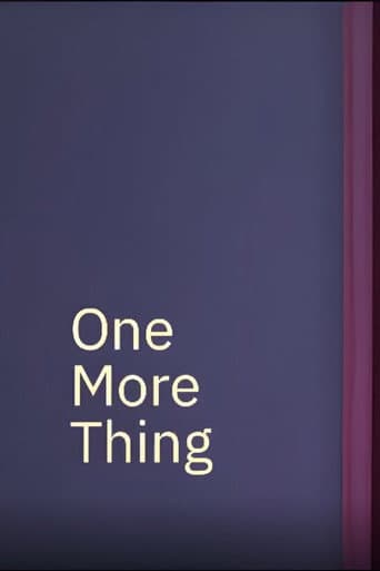 One More Thing