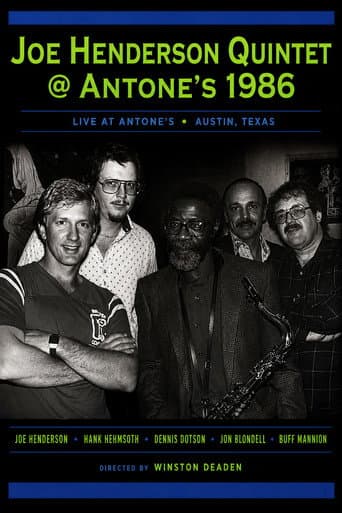 Joe Henderson Quintet @ Antone's 1986