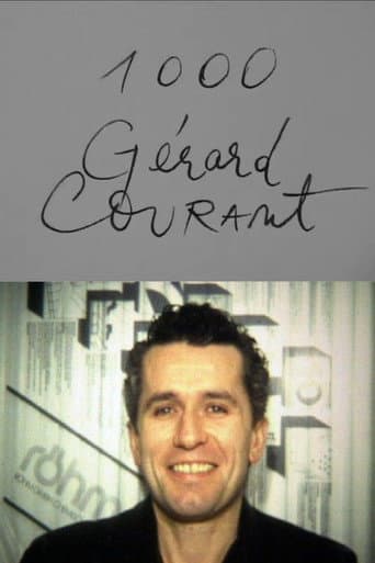 Cinématon n°1000 : Gérard Courant