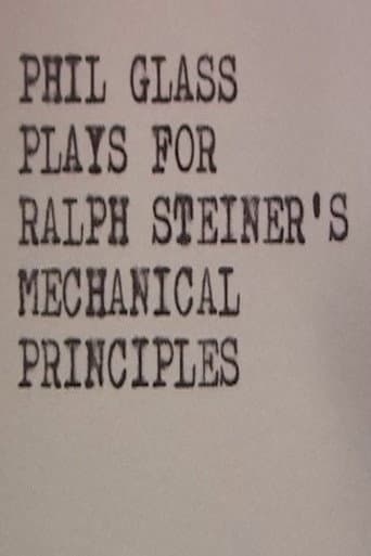 Phil Glass Plays for Ralph Steiner's Mechanical Principles