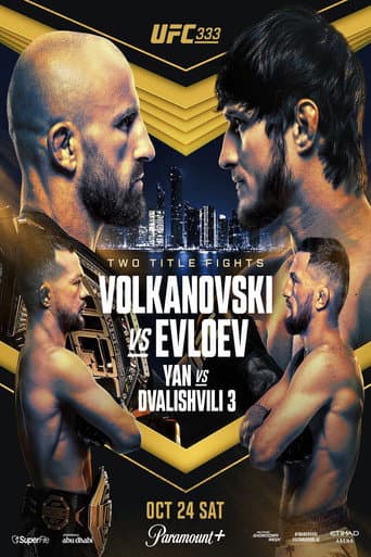 UFC 333: Volkanovski vs. Evloev