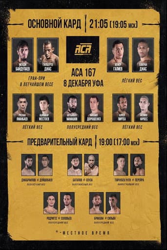 ACA 167: Baydulaev vs. Dias