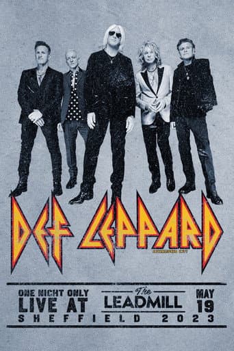 Def Leppard: One Night Only - Live At The Leadmill