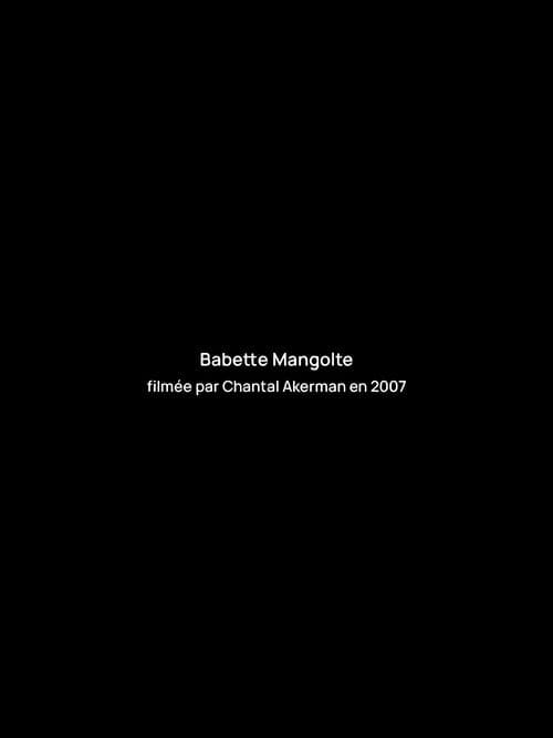 Interview with Babette Mangolte