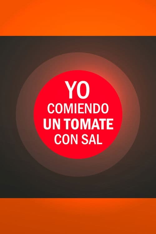 Me eating a tomatoe with salt