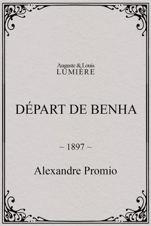 Départ de Benha