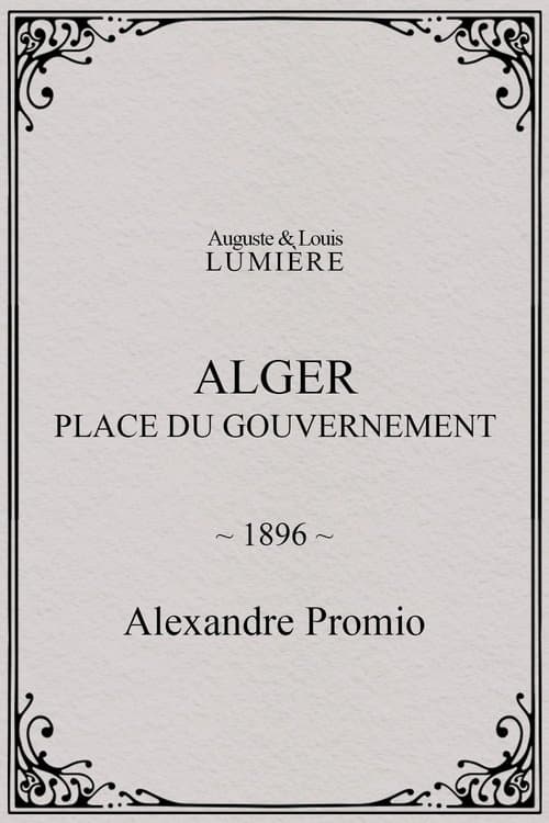 Alger : place du gouvernement