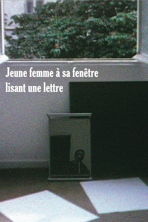 Jeune femme à sa fenêtre lisant une lettre
