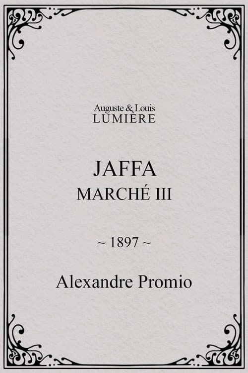 Jaffa : Marché, III