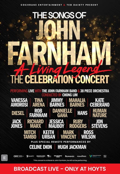THE SONGS OF JOHN FARNHAM: A LIVING LEGEND – THE CELEBRATION CONCERT