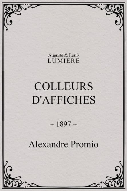 Colleurs d'affiches