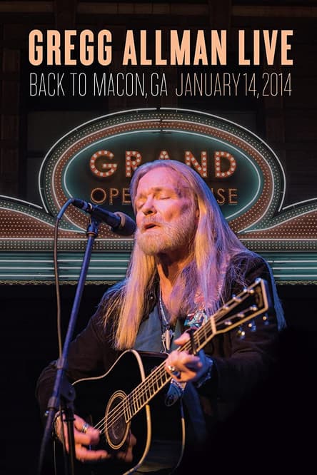 Gregg Allman Live - Back to Macon, GA