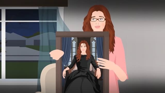 Girl buys a very old Portrait from pawnshop which is shockingly of Her !!