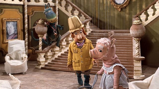 Urmel spielt im Schloss