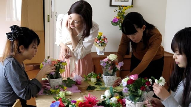 Violated In Front Of Her Husband - Visited By A Rapist... Saeko Matsushita