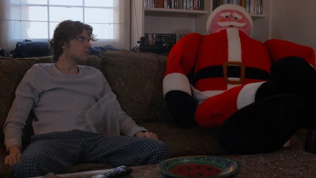 A Santa in February