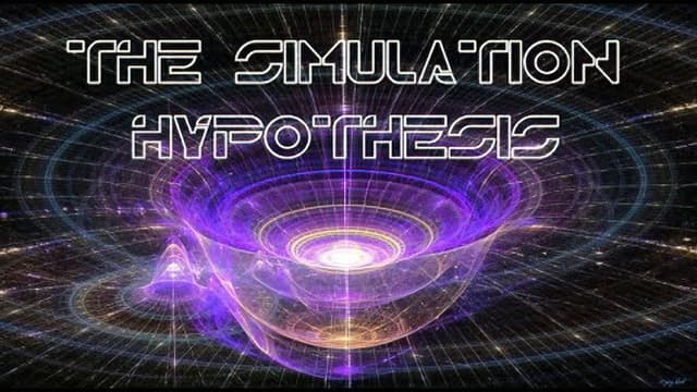 The Simulation Hypothesis