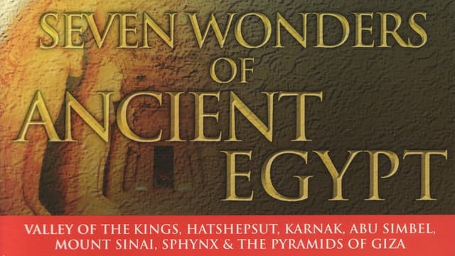 Seven Wonders of Ancient Egypt