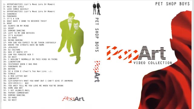 Pet Shop Boys: Pop Art - The Videos