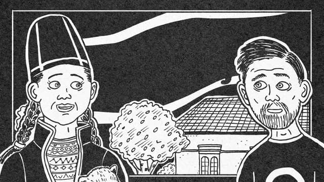 Serietecknaren som gick på begravning