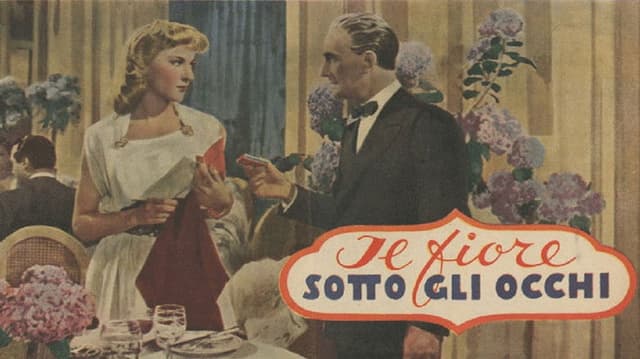 Il fiore sotto gli occhi