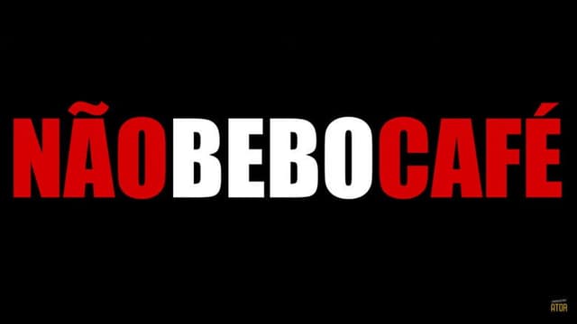 Não bebo café