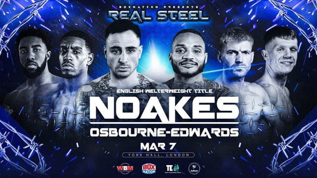 Sean Noakes vs. Jermaine Osbourne-Edwards