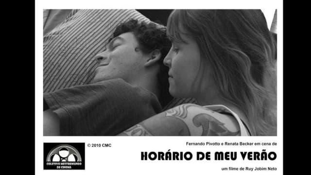 Horário do meu verão