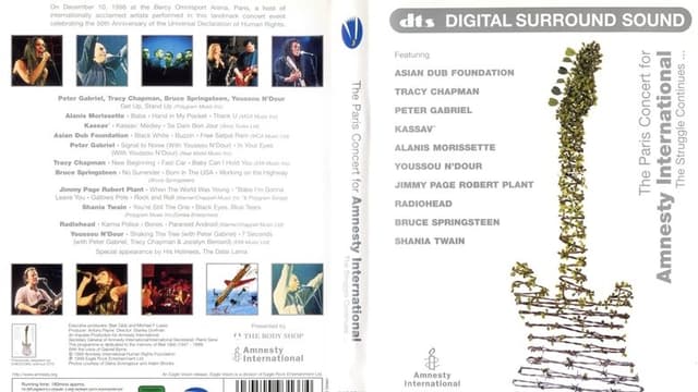 The Paris Concert for Amnesty International