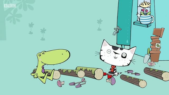 Wussywat the Clumsy Cat