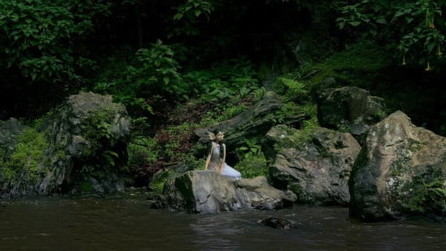 Upon the Pond