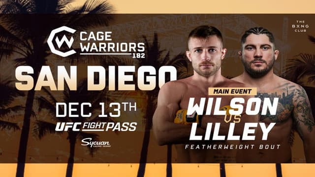 Cage Warriors 182: San Diego