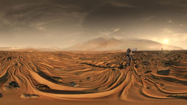 Der Mars - Rätselhafte Wüstenwelt