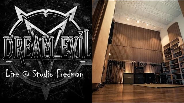 Dream Evil - Livestream at Studio Fredman