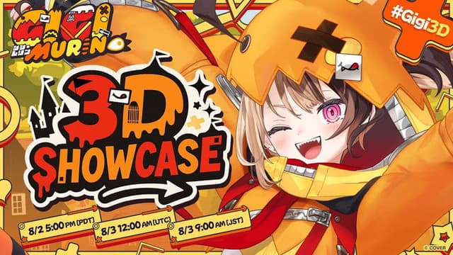 【3D DEBUT】GIIII~MURIN! × 3D Gigi Murin desu #GIGI3D