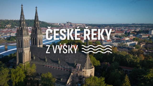 České řeky z výšky