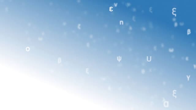 Three Minutes for the Greek Language