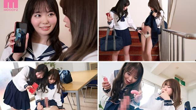 Futanari Schoolgirl Too Aroused to Hide it, Violated Commuting to and at School