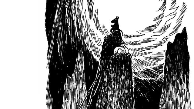 Kometen kommer - uppläst och illustrerad av Tove Jansson