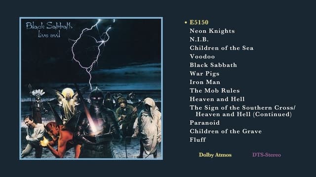 Black Sabbath: Live Evil (Atmos)