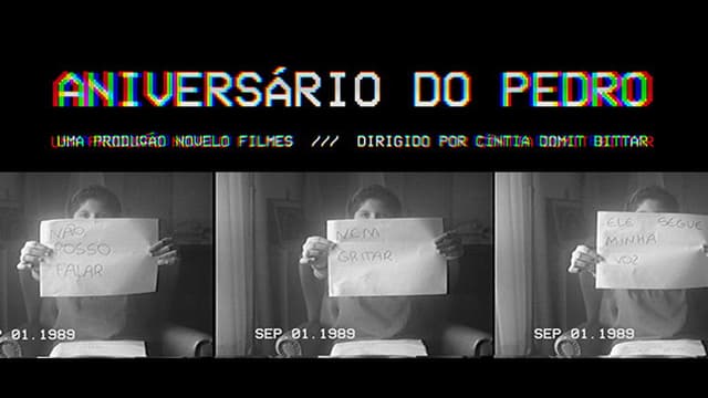 Aniversário do Pedro