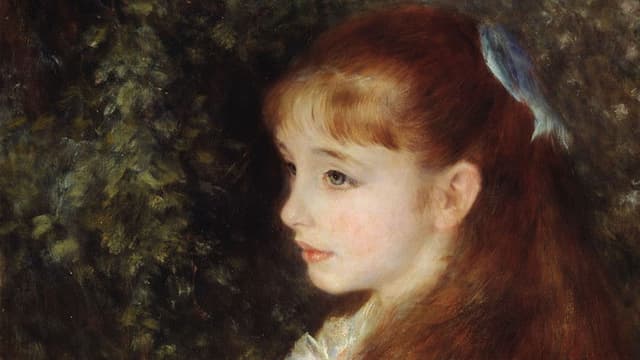 Renoir and the Girl with a Blue Ribbon