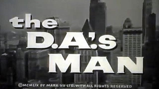 The D.A.'s Man