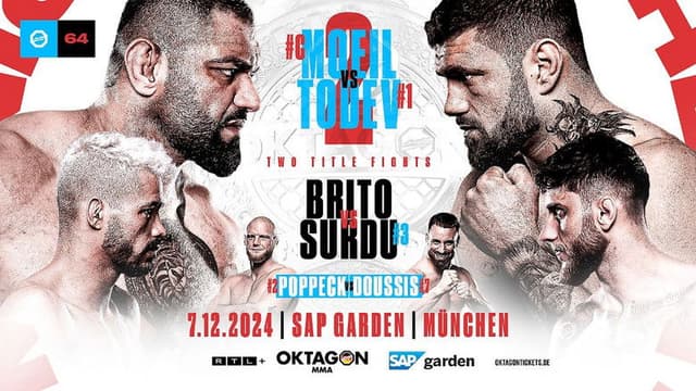 OKTAGON 64: Moeil vs. Todev 2