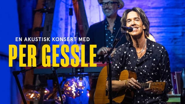 En akustisk konsert med Per Gessle