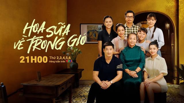 Hoa sữa về trong gió
