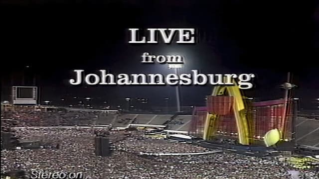 U2 – Live At Johannesburg Stadium, South Africa, 1998