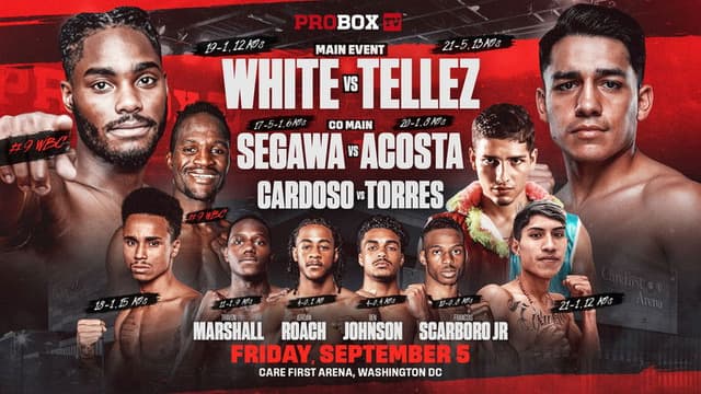 Jordan White vs. Rene Tellez Giron