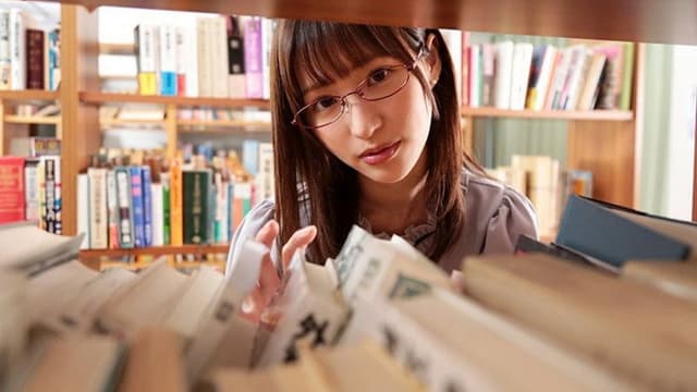 A Literary Girl Ties Me Up So I Can't Resist And Molests Me With A Smile On Her Face. Moe Amatsuka